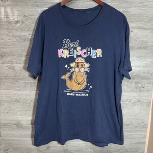 Bert‎ Kreischer Baby Walrus Comedy Stand Up Tour Shirt XL Men's Tee